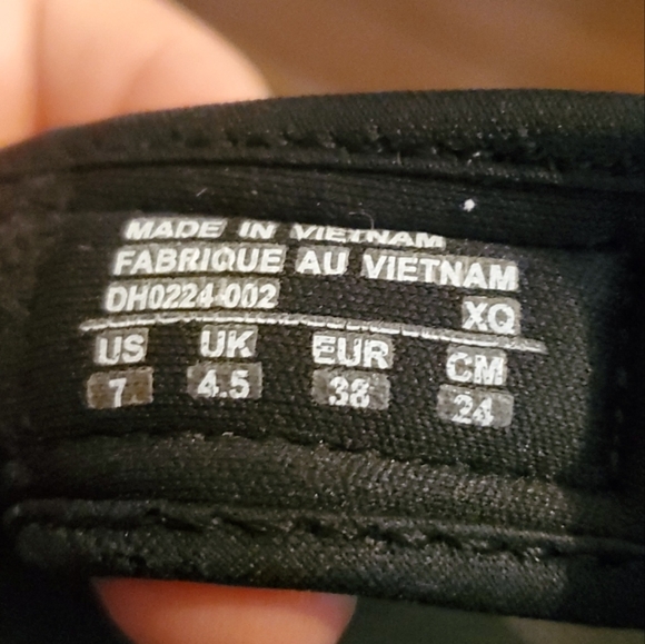 Nike Icon Classic Black Gold White Platform Sandals Shoes Women's Size 7 DH0224 - Picture 11 of 14